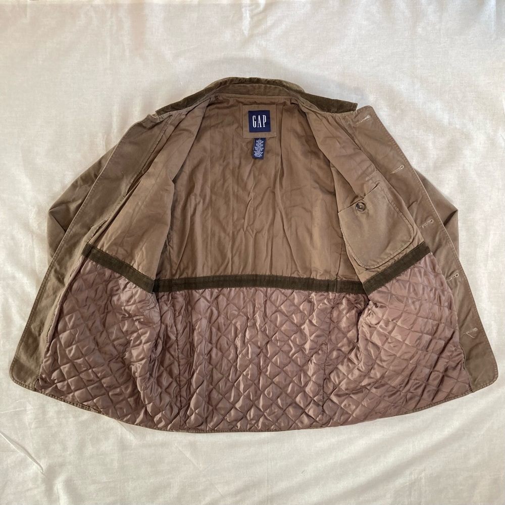 Vintage GAP Men's Brown Barn Coat - Picture 3 of 16